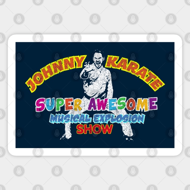 Johnny Karate Magnet by huckblade